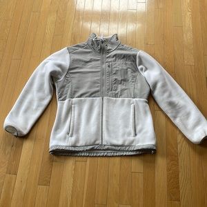 White Women NorthFace Jacket
